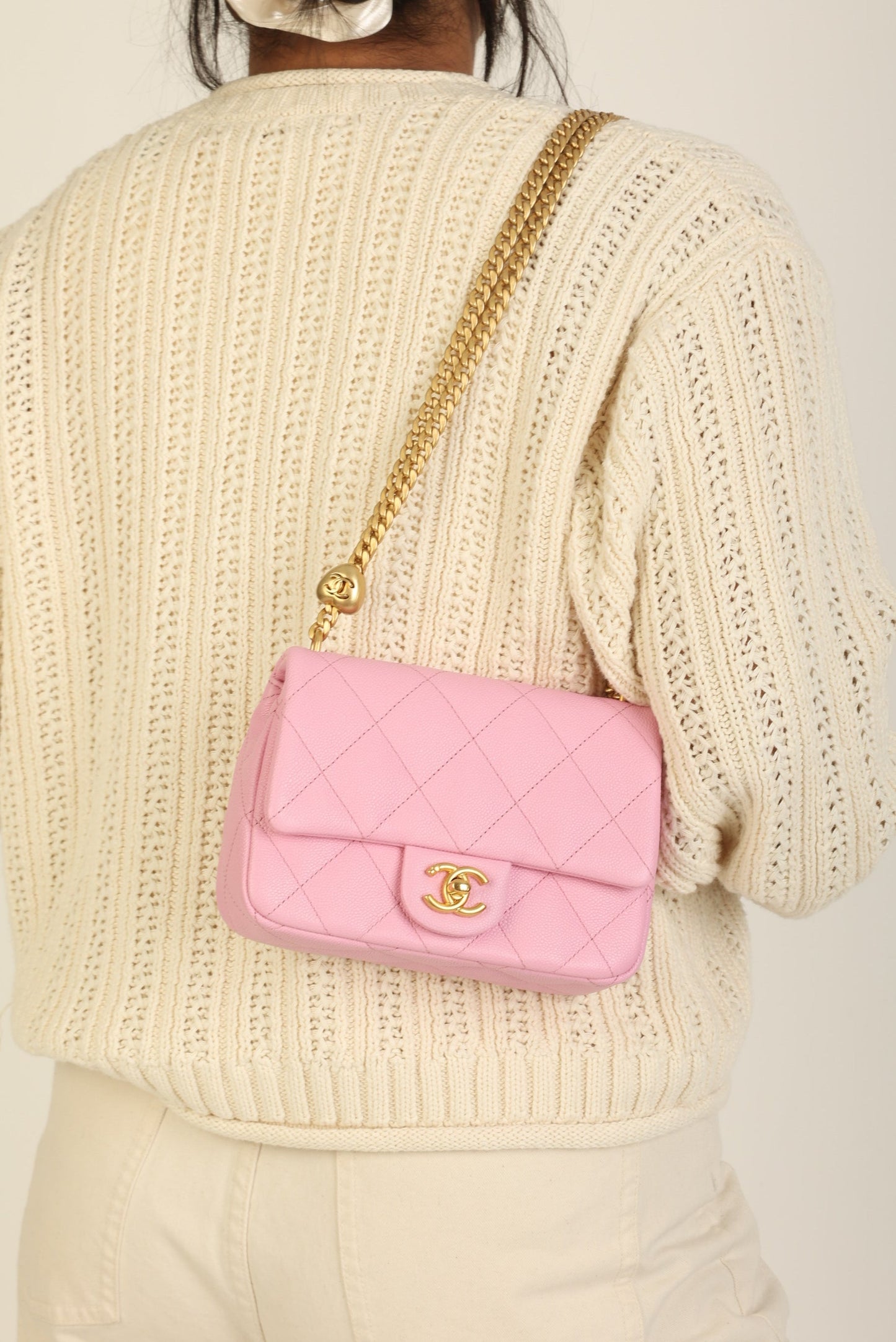 Chanel Caviar Sweetheart Single Flap