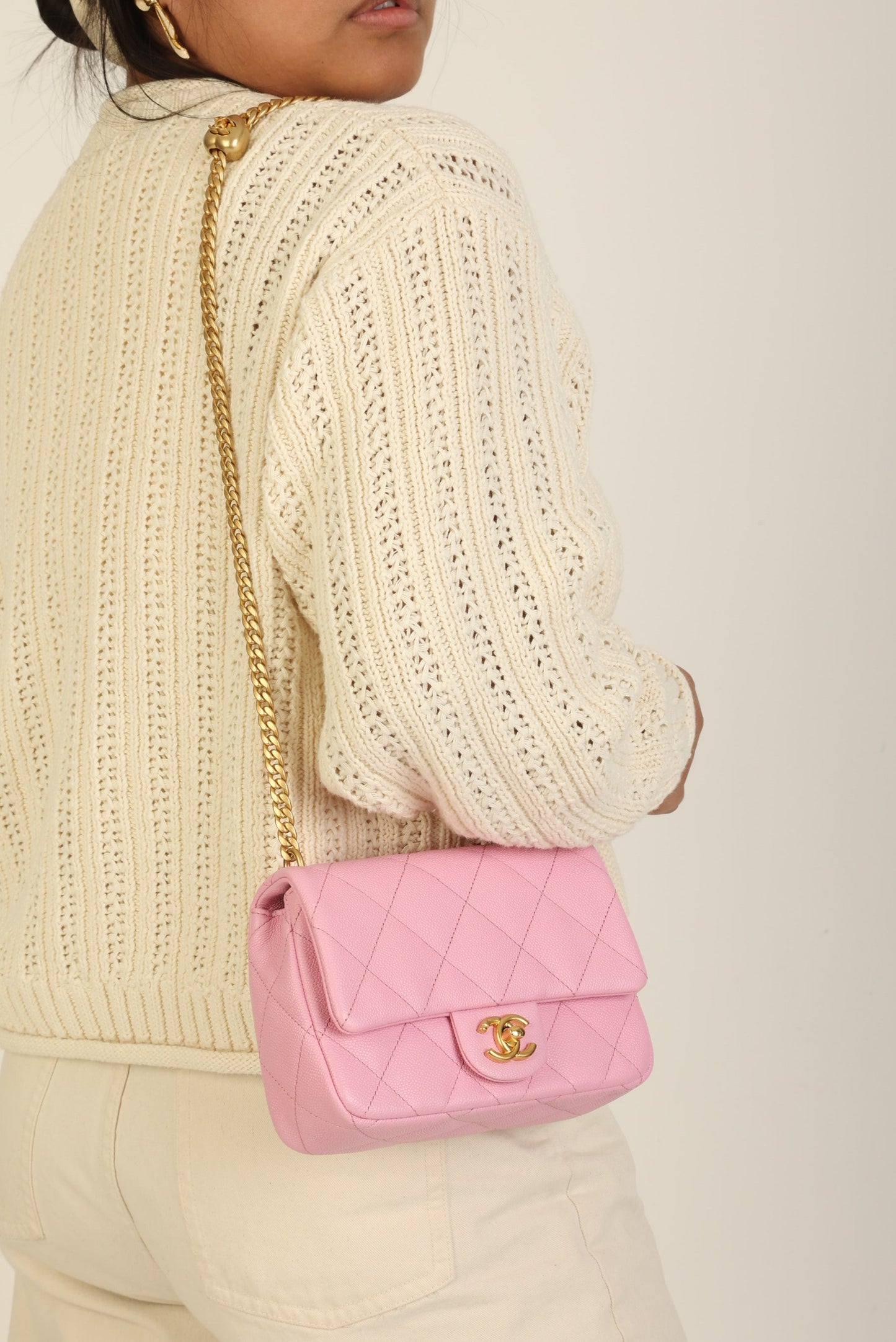 Chanel Caviar Sweetheart Single Flap