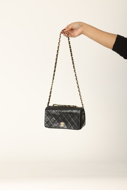 Chanel 1989 Lambskin Mini Full Flap