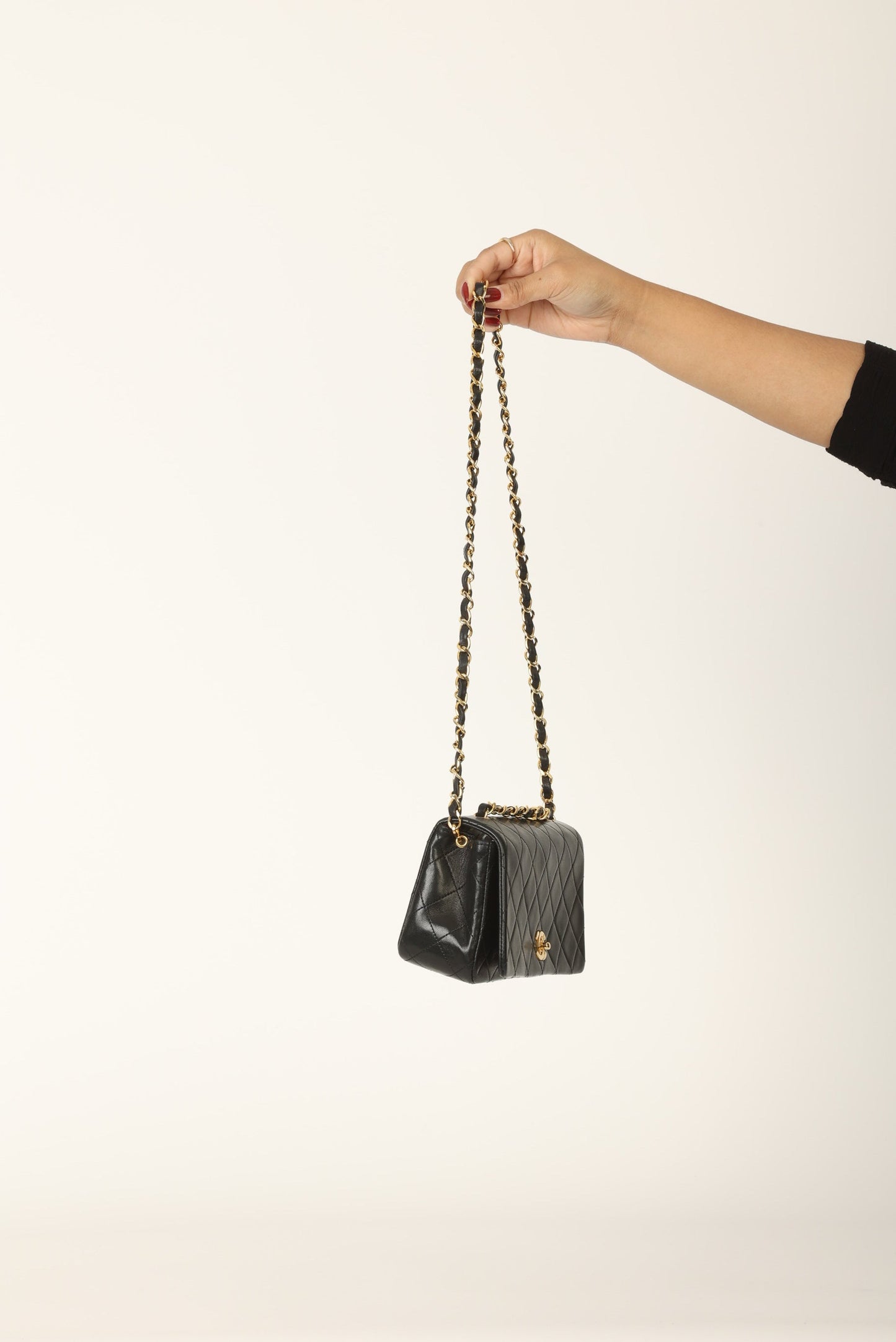 Chanel 1989 Lambskin Mini Full Flap