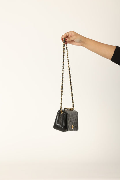 Chanel 1989 Lambskin Mini Full Flap