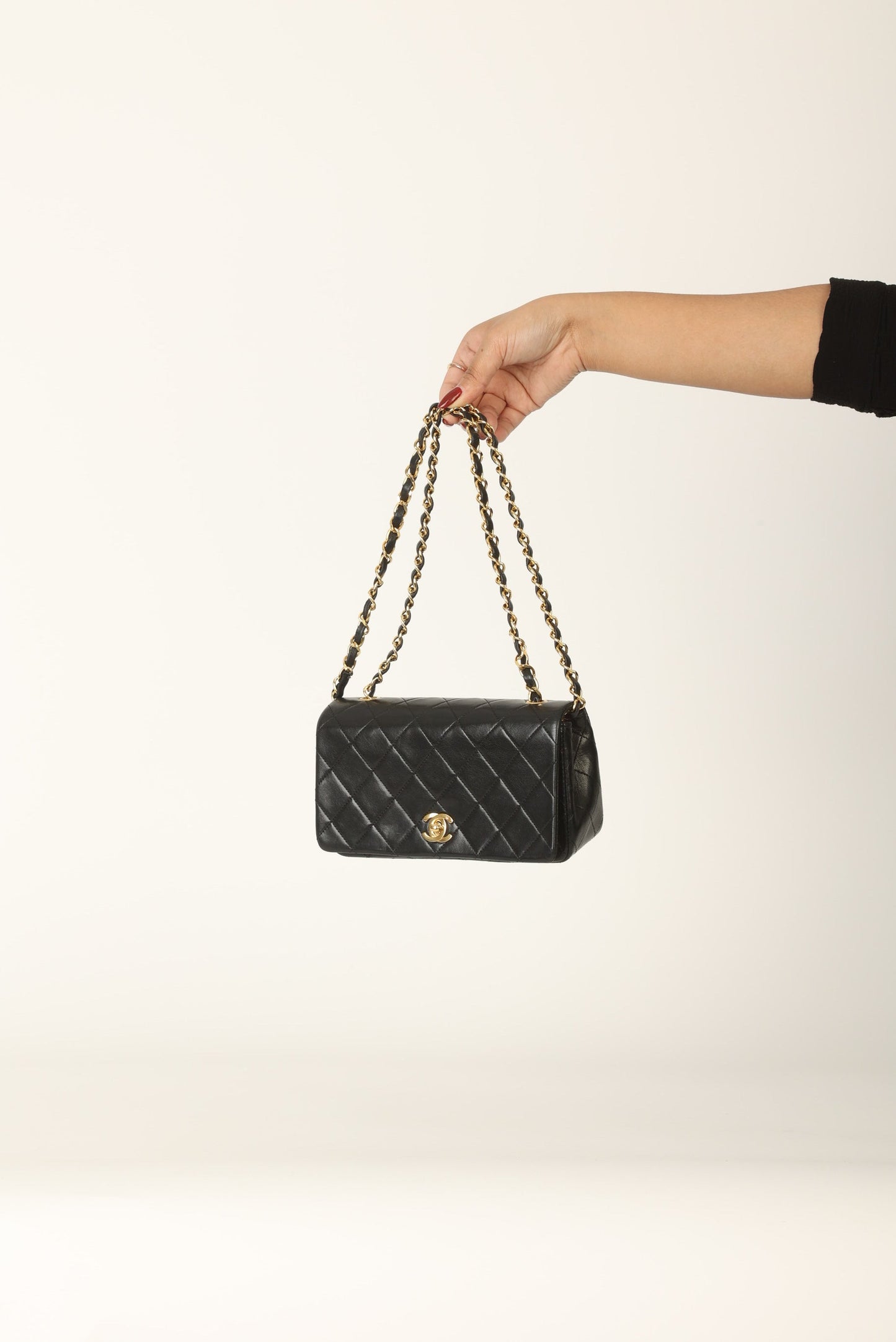 Chanel 1989 Lambskin Mini Full Flap