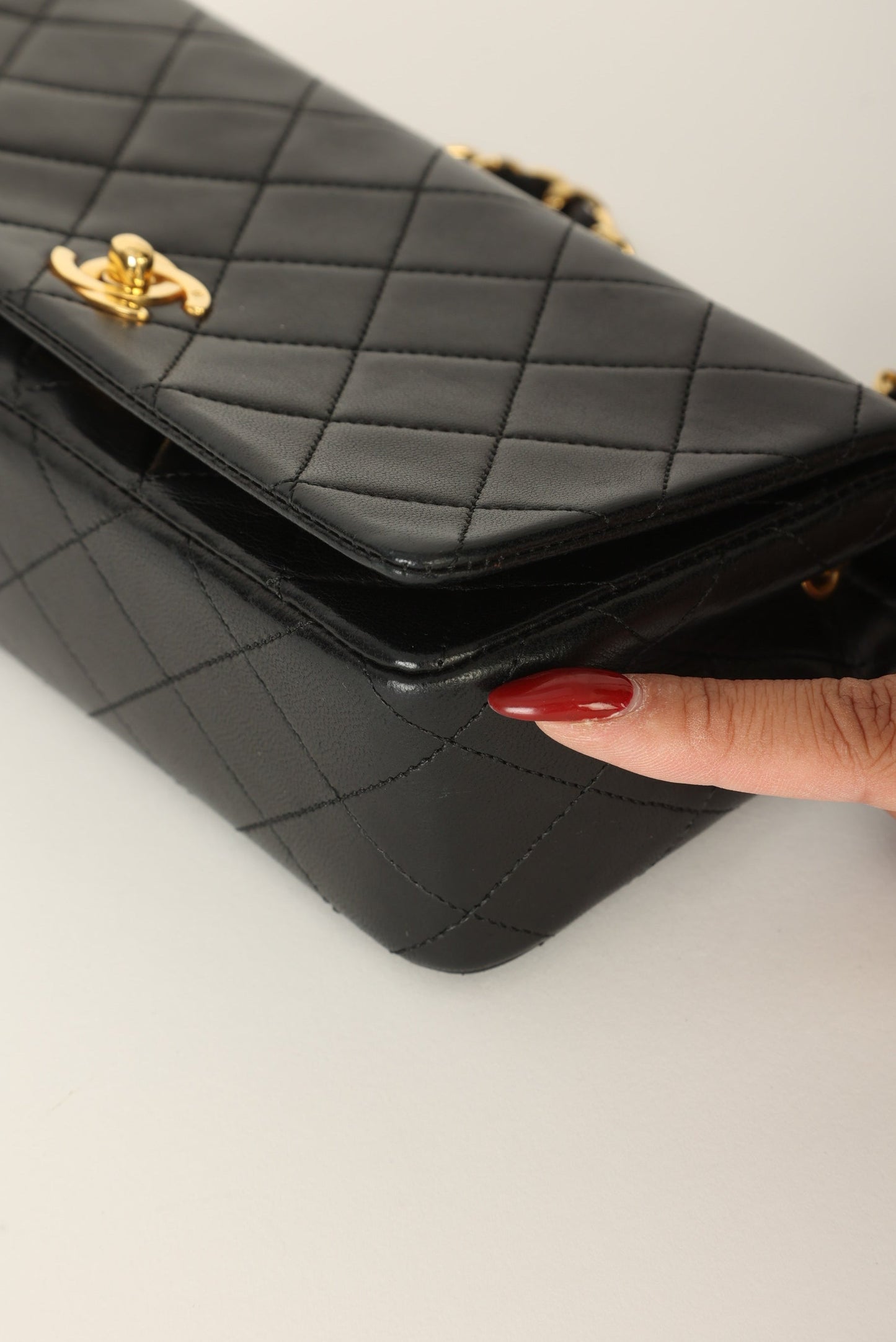 Chanel 1989 Lambskin Mini Full Flap