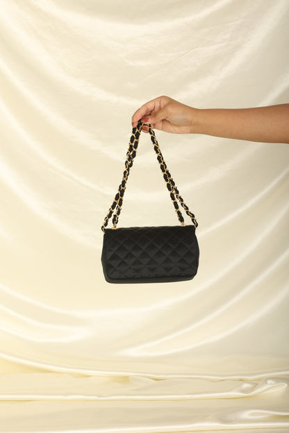 Chanel 1989 Satin Mini Flap