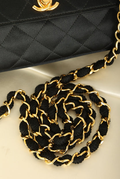 Chanel 1989 Satin Mini Flap