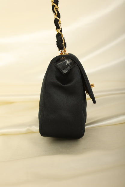 Chanel 1989 Satin Mini Flap