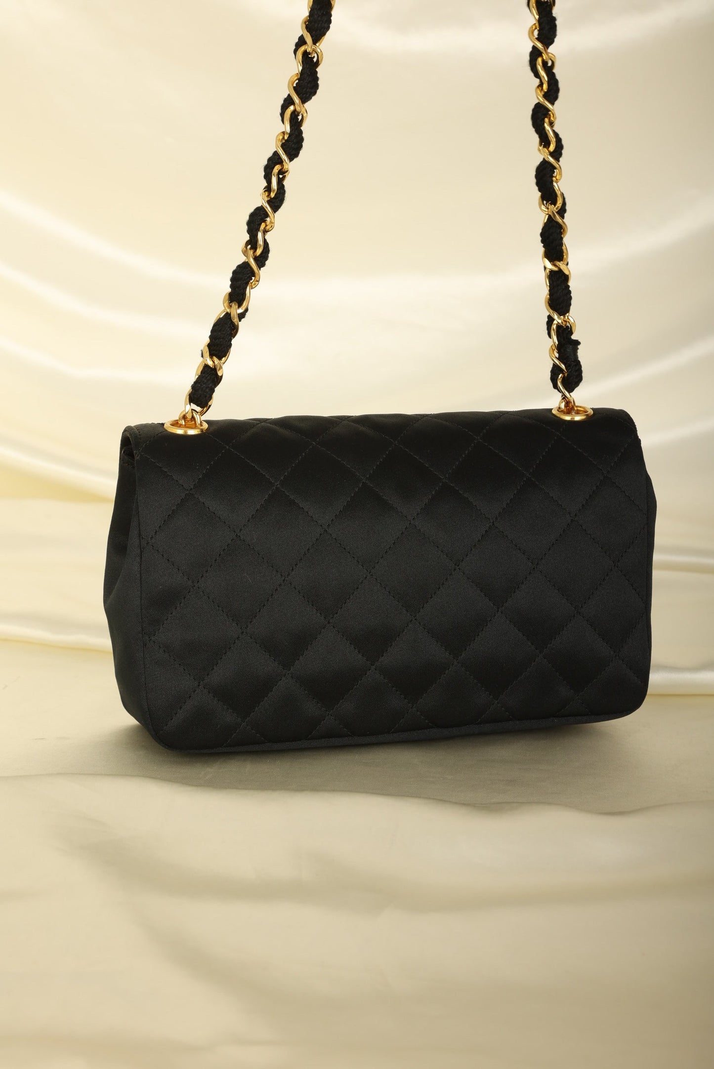 Chanel 1989 Satin Mini Flap