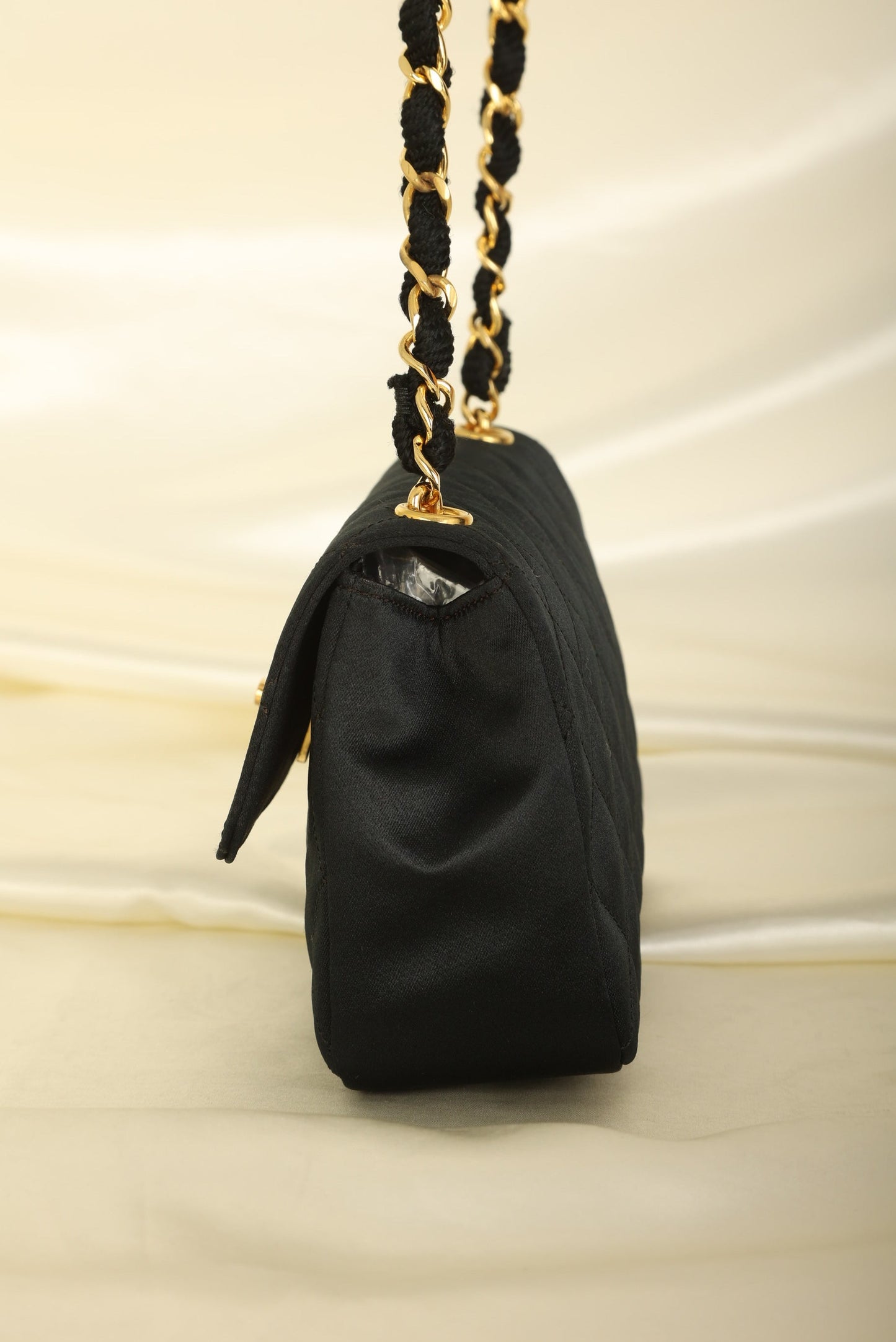 Chanel 1989 Satin Mini Flap
