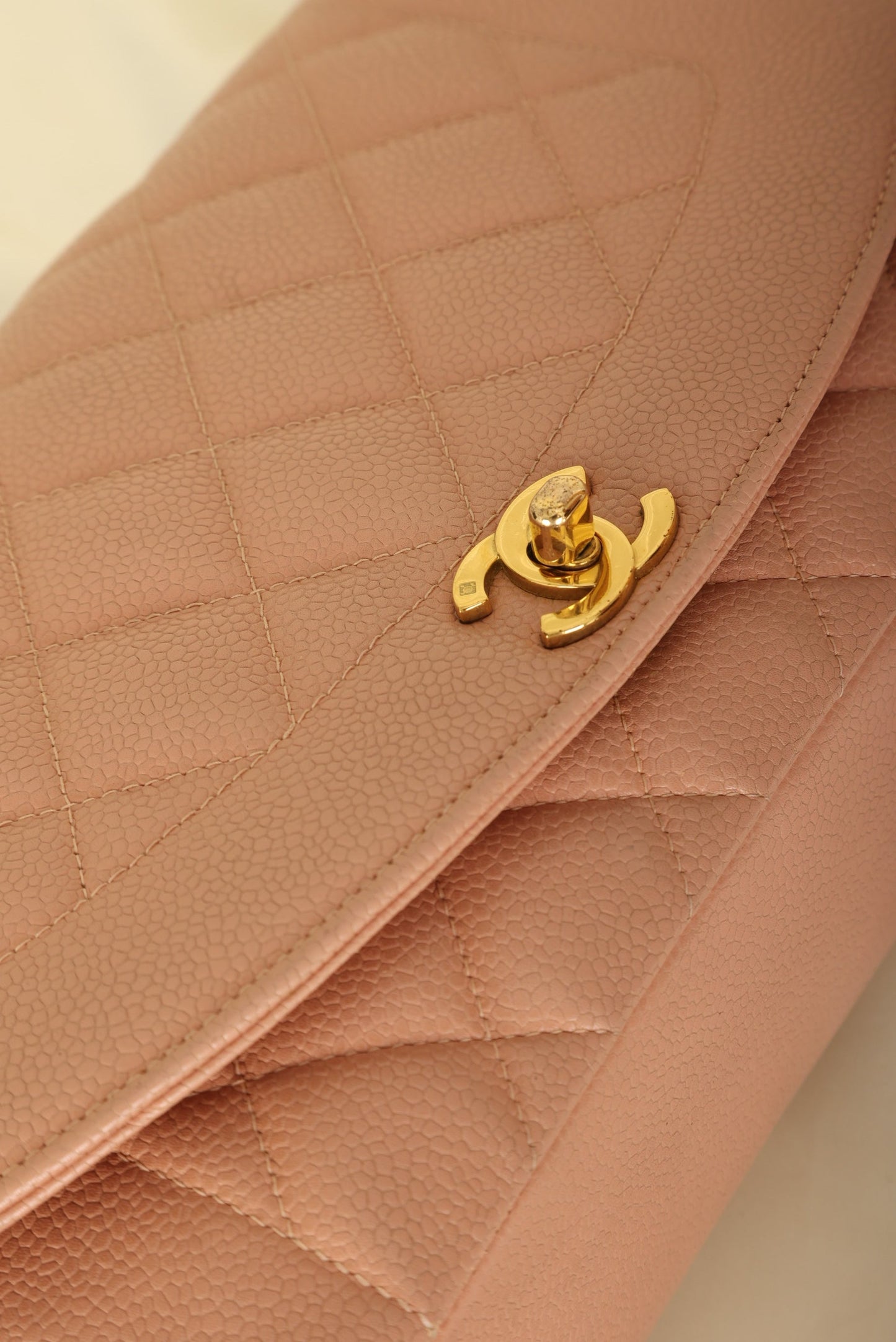 Extremely Rare Chanel 1994 Caviar Medium Diana