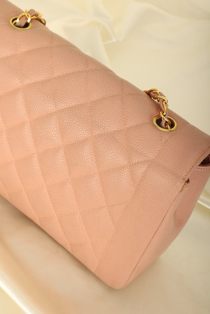 Extremely Rare Chanel 1994 Caviar Medium Diana