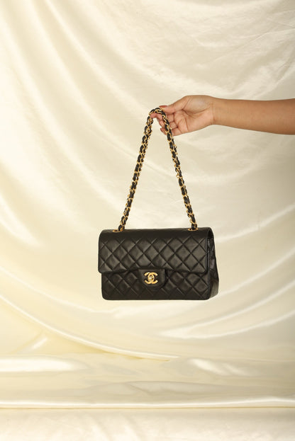 Chanel 1989 Lambskin Small Double Flap