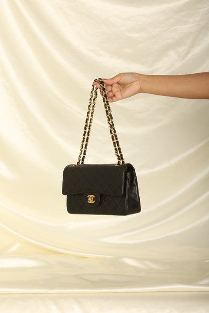 Chanel 1989 Lambskin Small Double Flap