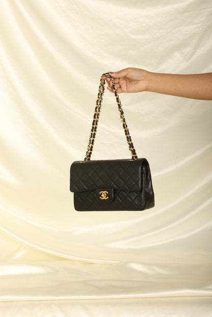 Chanel 1989 Lambskin Small Double Flap