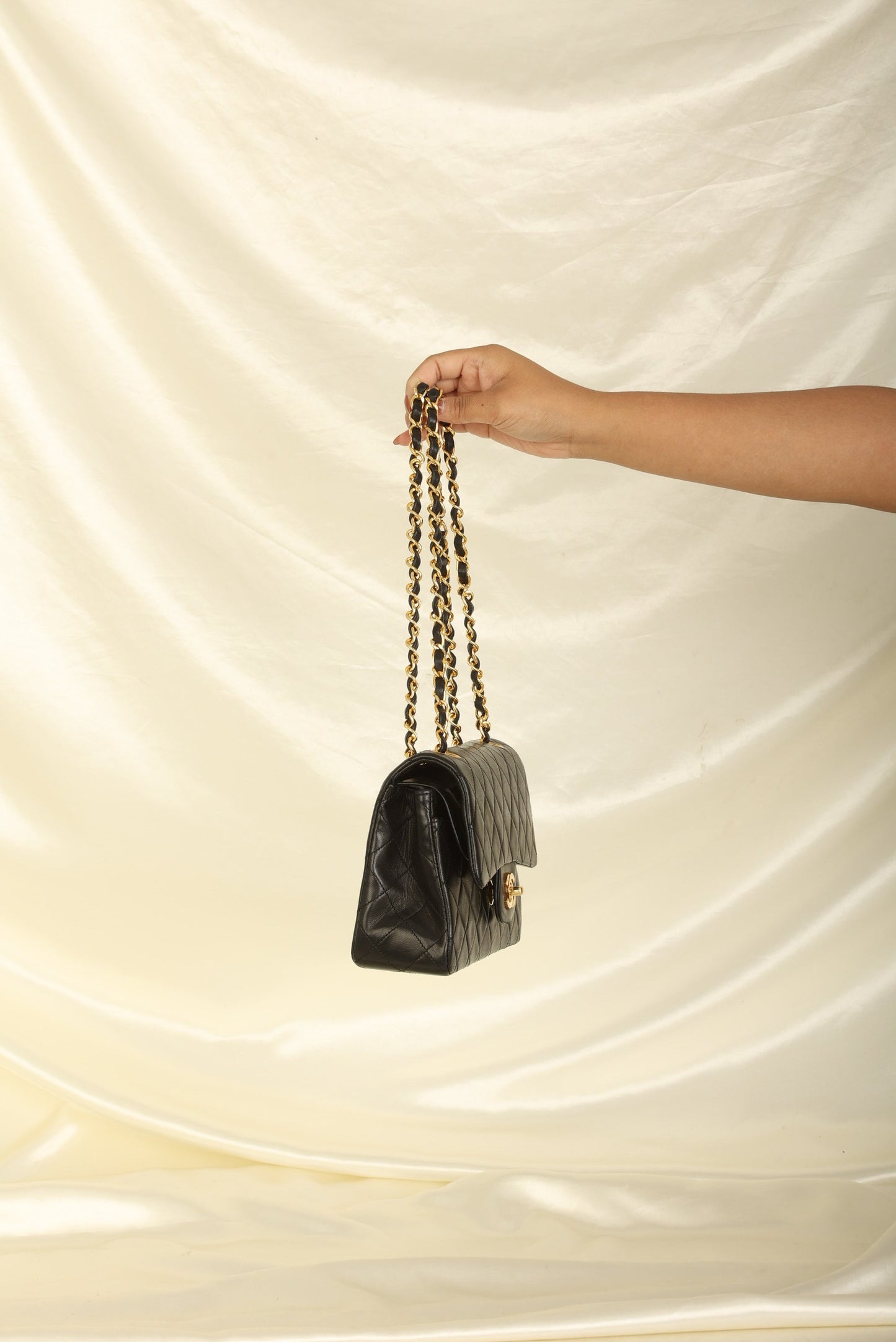 Chanel 1989 Lambskin Small Double Flap