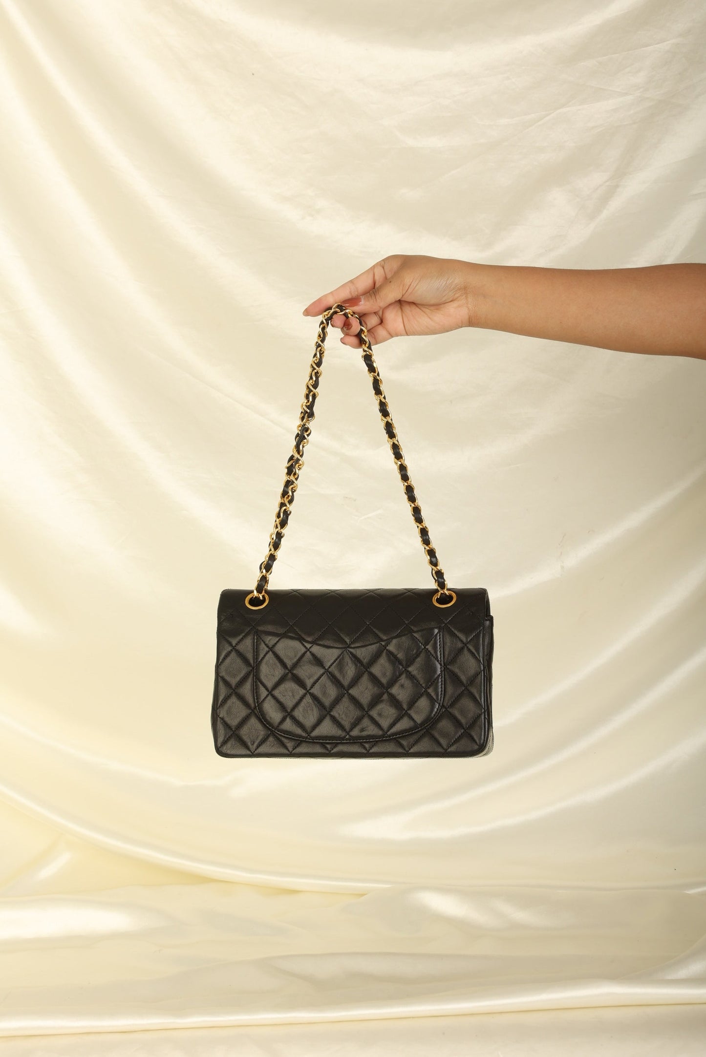 Chanel 1989 Lambskin Small Double Flap