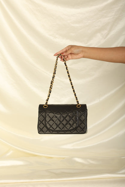 Chanel 1989 Lambskin Small Double Flap