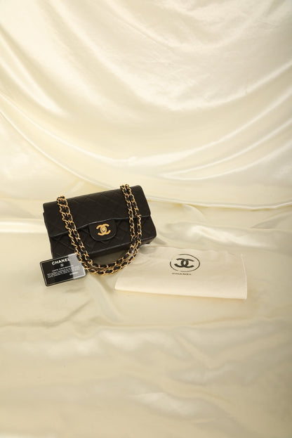 Chanel 1989 Lambskin Small Double Flap