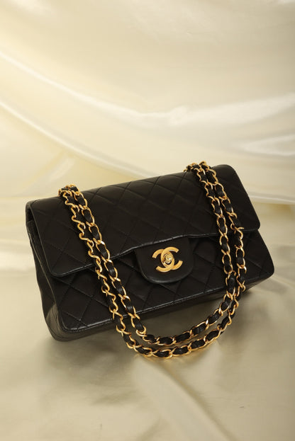 Chanel 1989 Lambskin Small Double Flap