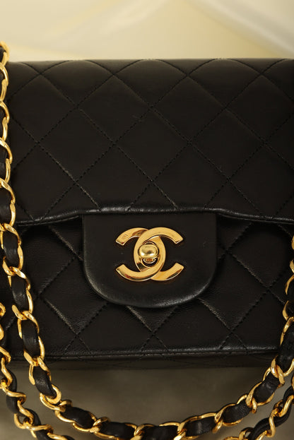 Chanel 1989 Lambskin Small Double Flap