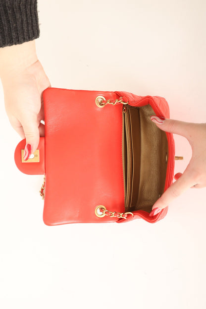 Chanel 2020 Lambskin Pearl Crush Mini Rectangle Flap