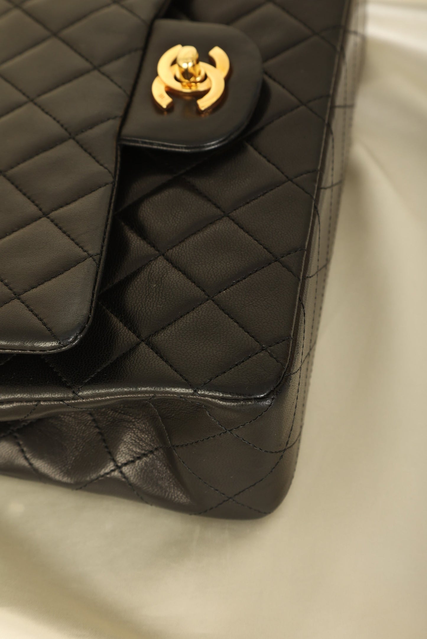 Chanel 1989 Lambskin Small Double Flap