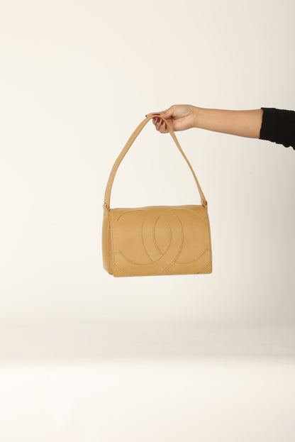 Chanel 2004 Caviar Shoulder Flap Bag