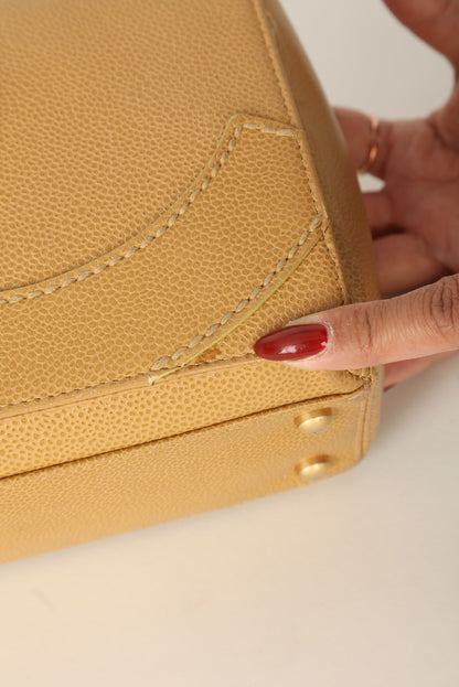 Chanel 2004 Caviar Shoulder Flap Bag