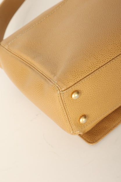 Chanel 2004 Caviar Shoulder Flap Bag