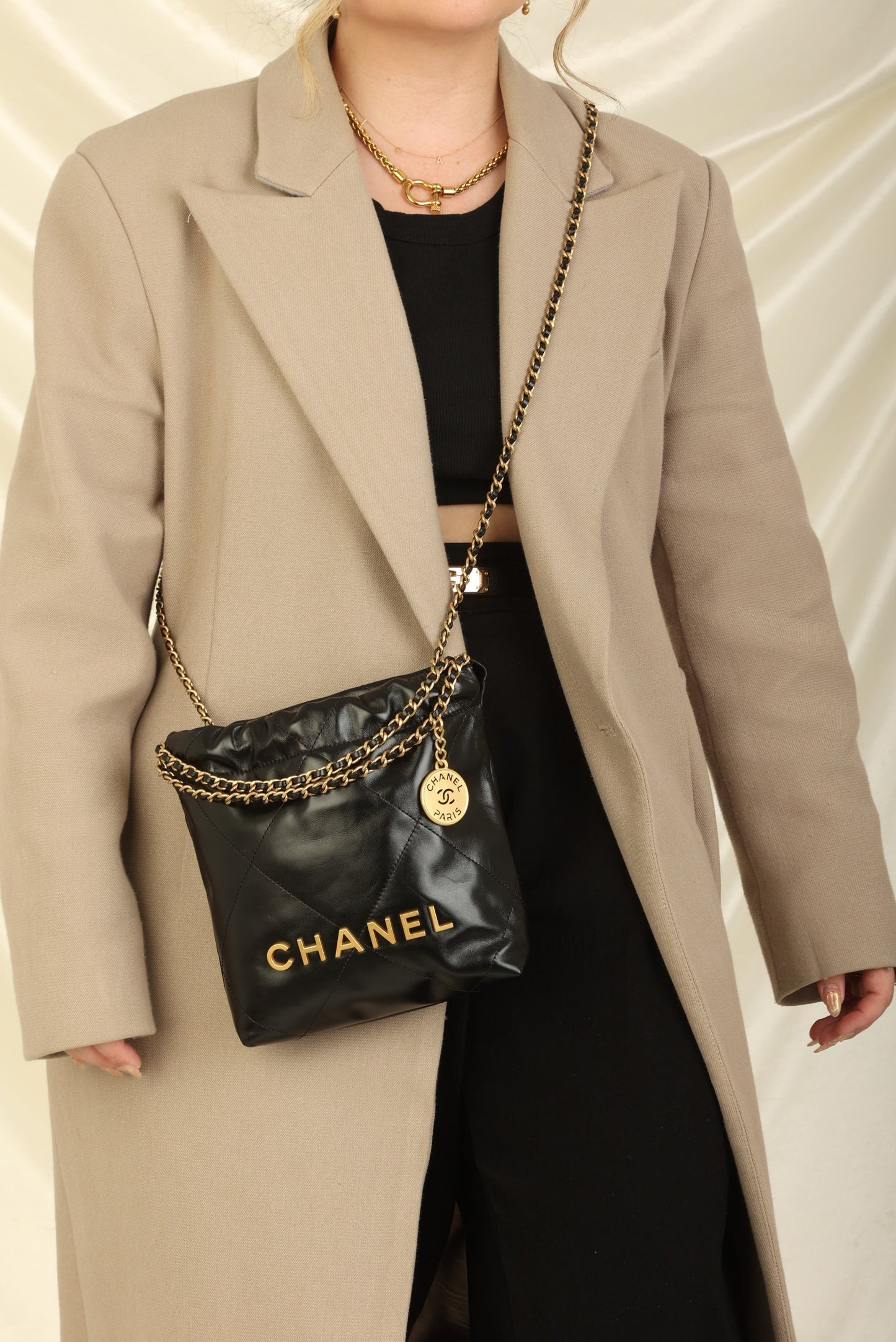 Chanel 2023 Calfskin Mini 22
