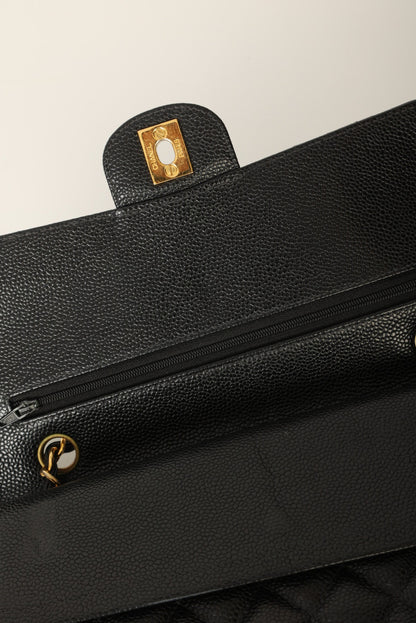 Chanel 1997 Caviar Medium Double Flap