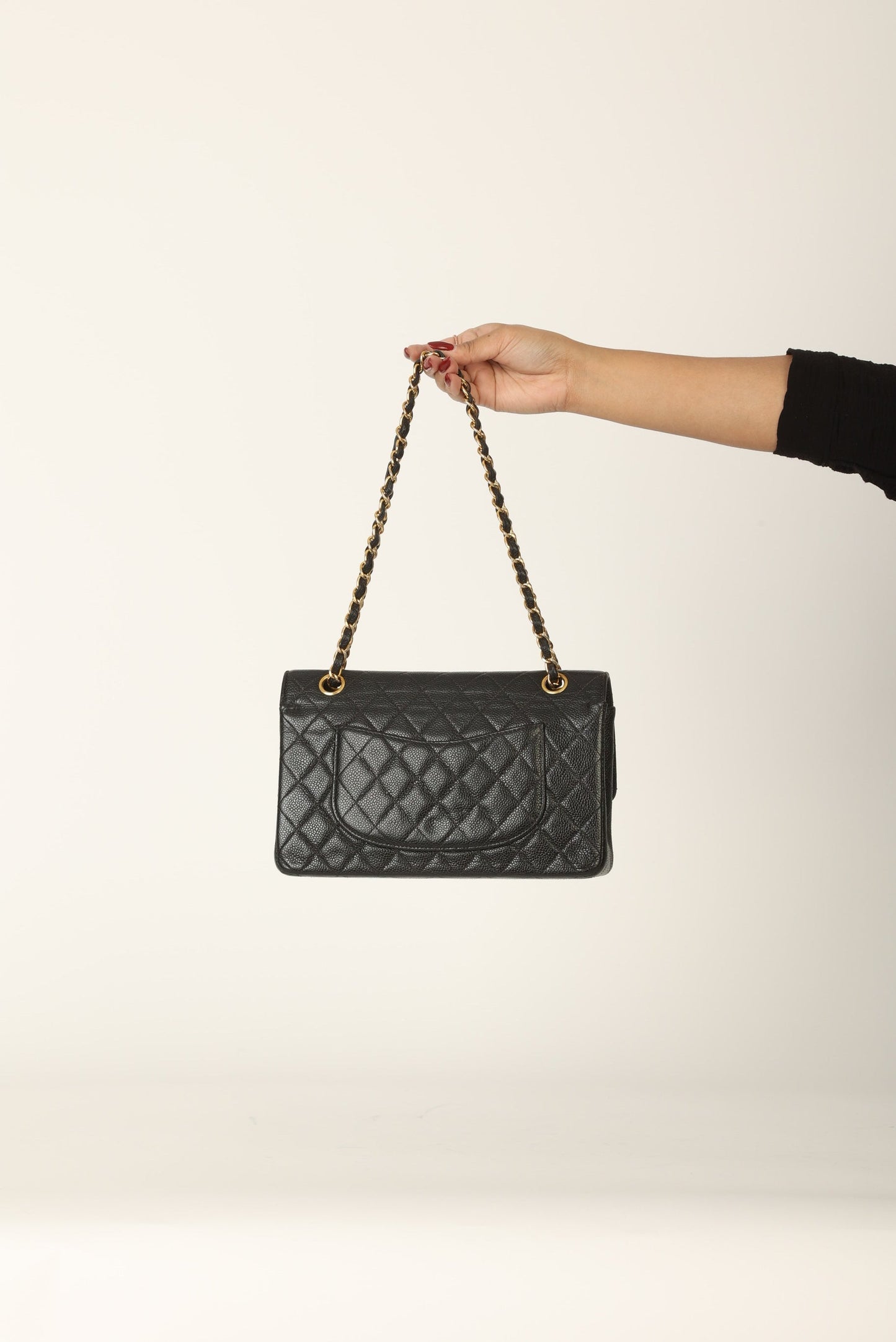 Chanel 1997 Caviar Medium Double Flap