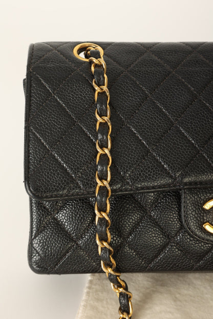 Chanel 1997 Caviar Medium Double Flap