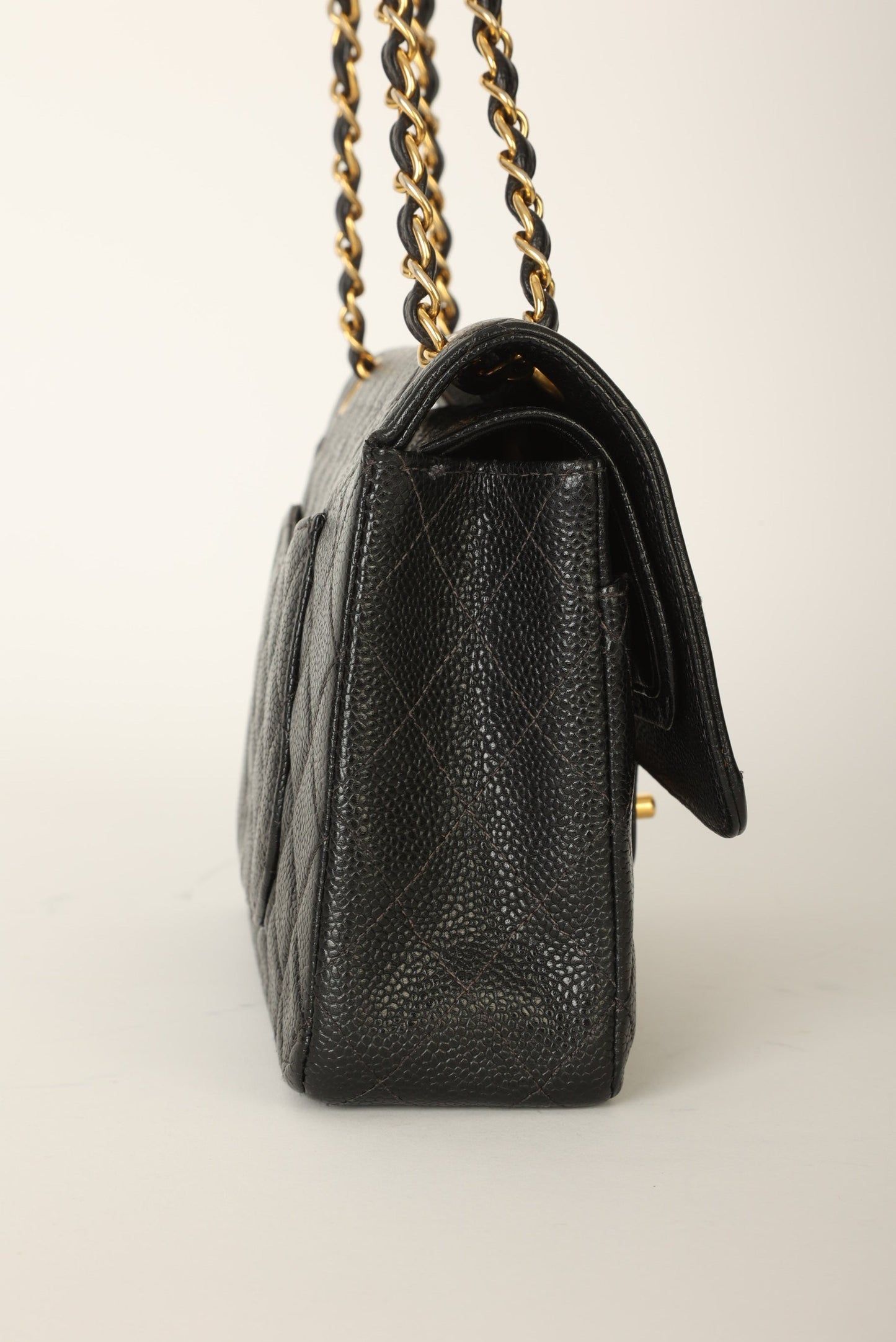 Chanel 1997 Caviar Medium Double Flap