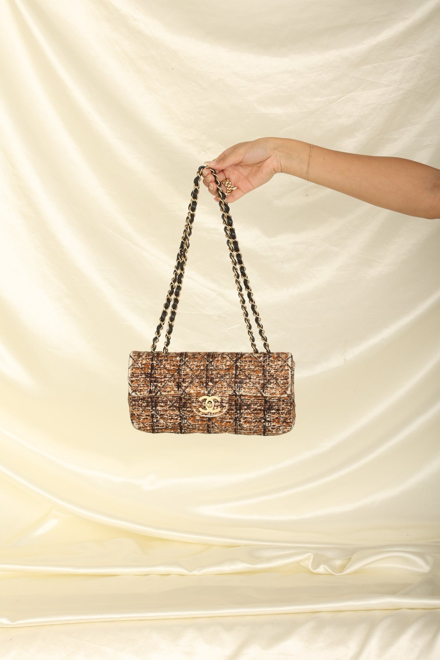 Extremely Rare Chanel 2006 Pony Hair East West Flap