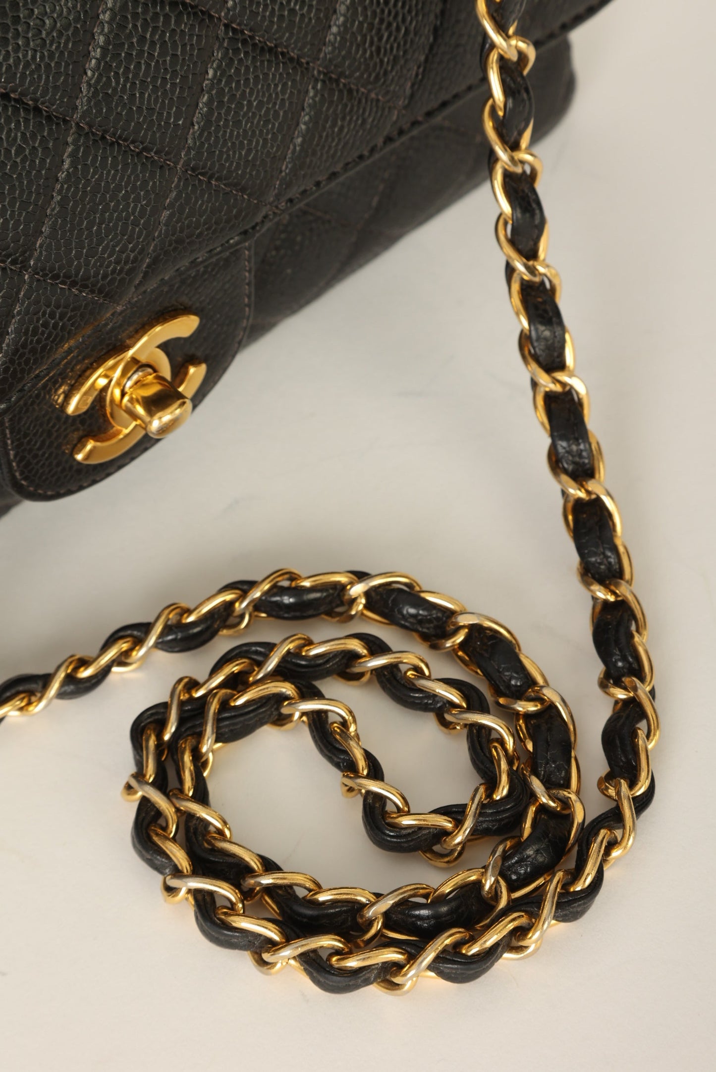 Chanel 1997 Caviar Medium Double Flap