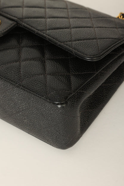 Chanel 1997 Caviar Medium Double Flap