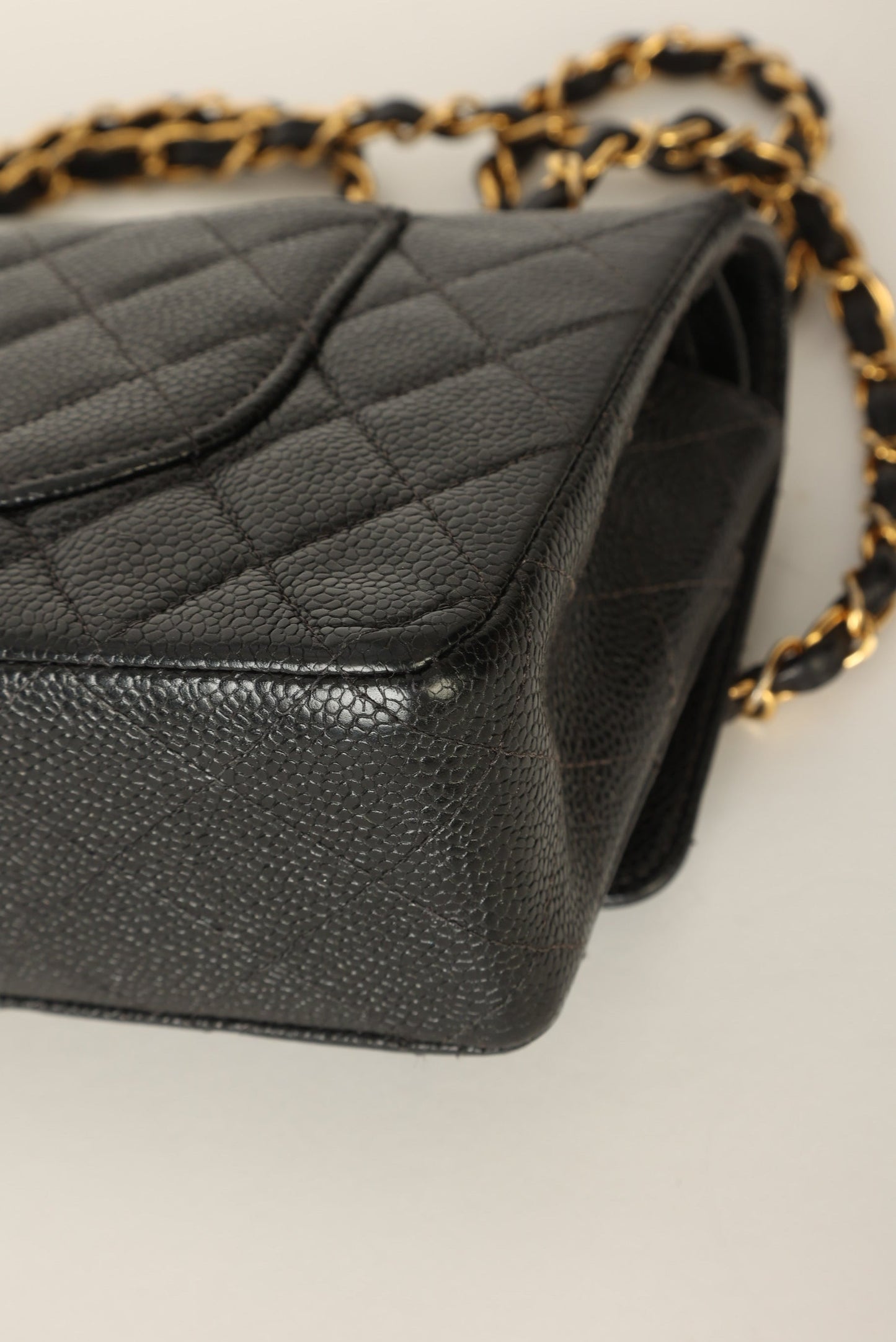 Chanel 1997 Caviar Medium Double Flap
