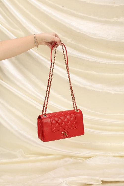 Chanel Mademoiselle Sheepskin Shoulder Bag