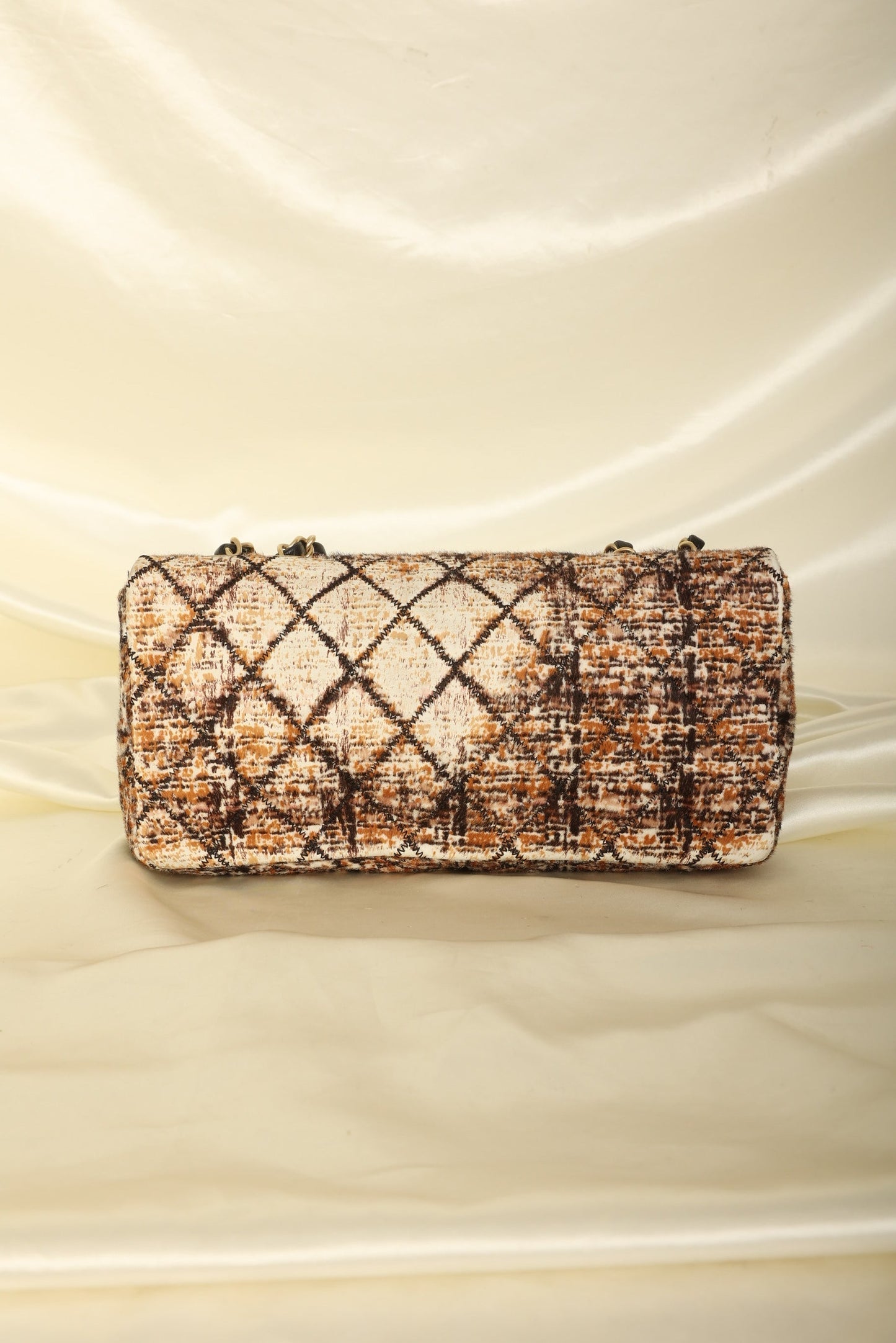 Extremely Rare Chanel 2006 Pony Hair East West Flap