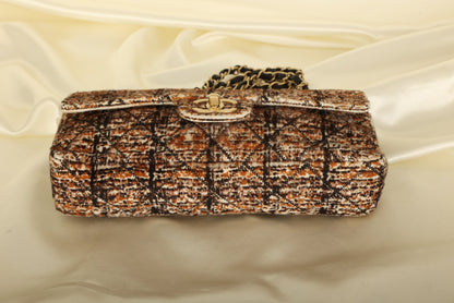 Extremely Rare Chanel 2006 Pony Hair East West Flap