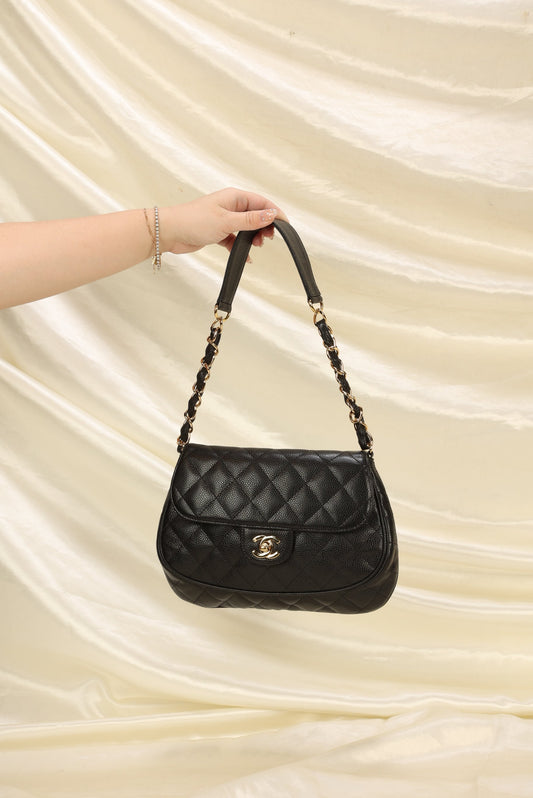 Extremely Rare Chanel Caviar Shoulder Bag