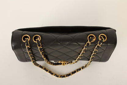 Chanel 1994 Lambskin Turnlock Single Flap