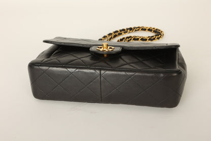 Chanel 1994 Lambskin Turnlock Single Flap