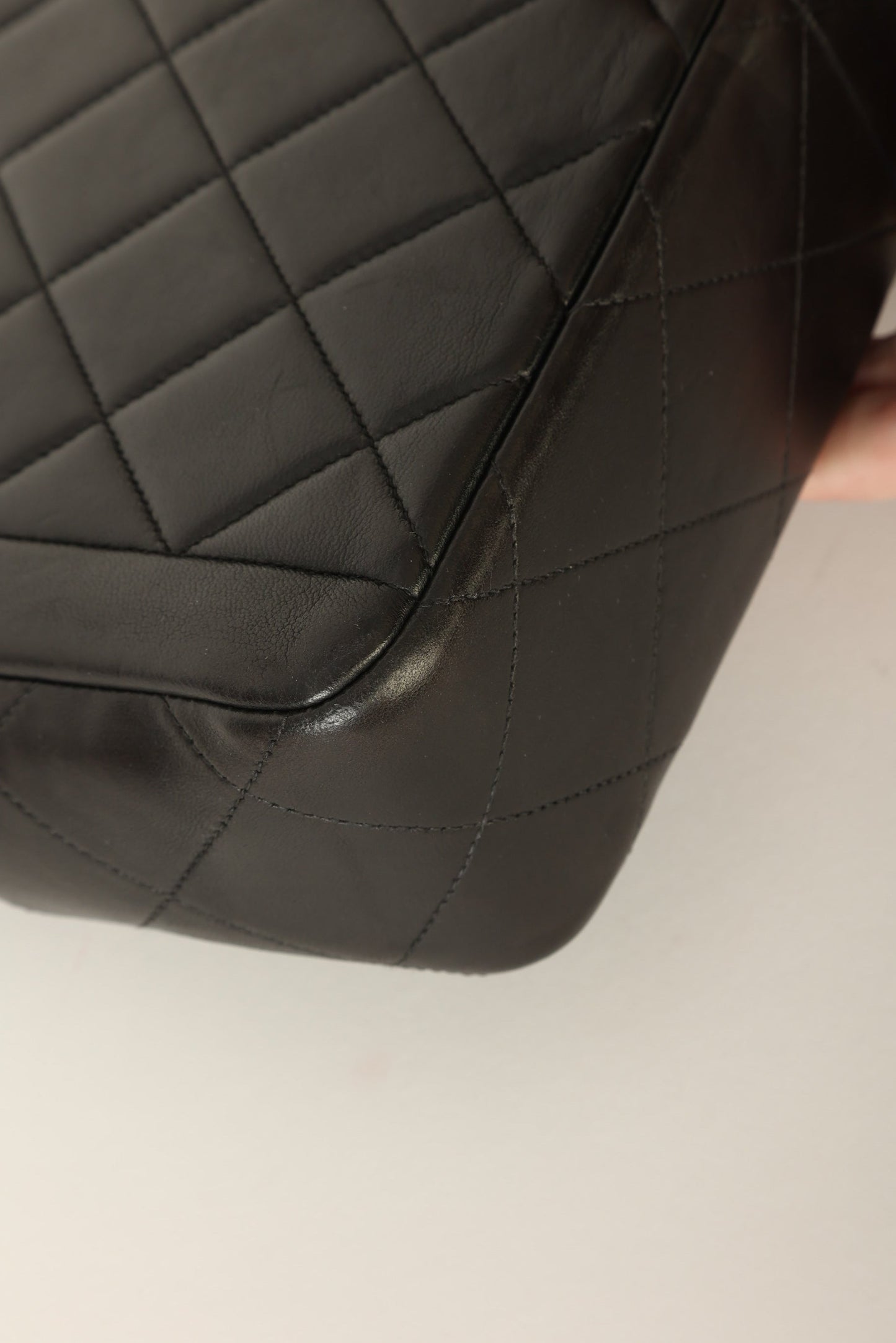Chanel 1994 Lambskin Turnlock Single Flap