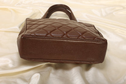 Chanel Caviar XL Logo Tote