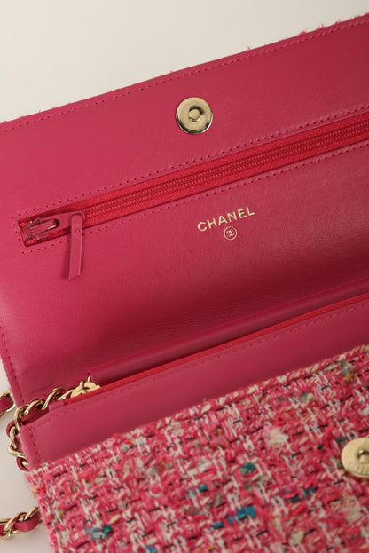 Chanel 2019 Tweed Wallet on Chain