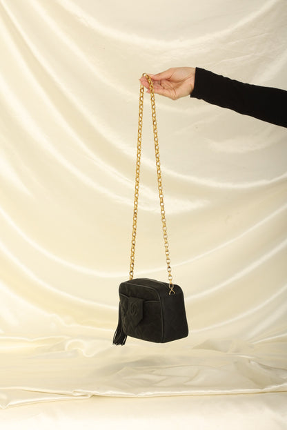 Chanel Satin Bijoux Mini Camera Bag