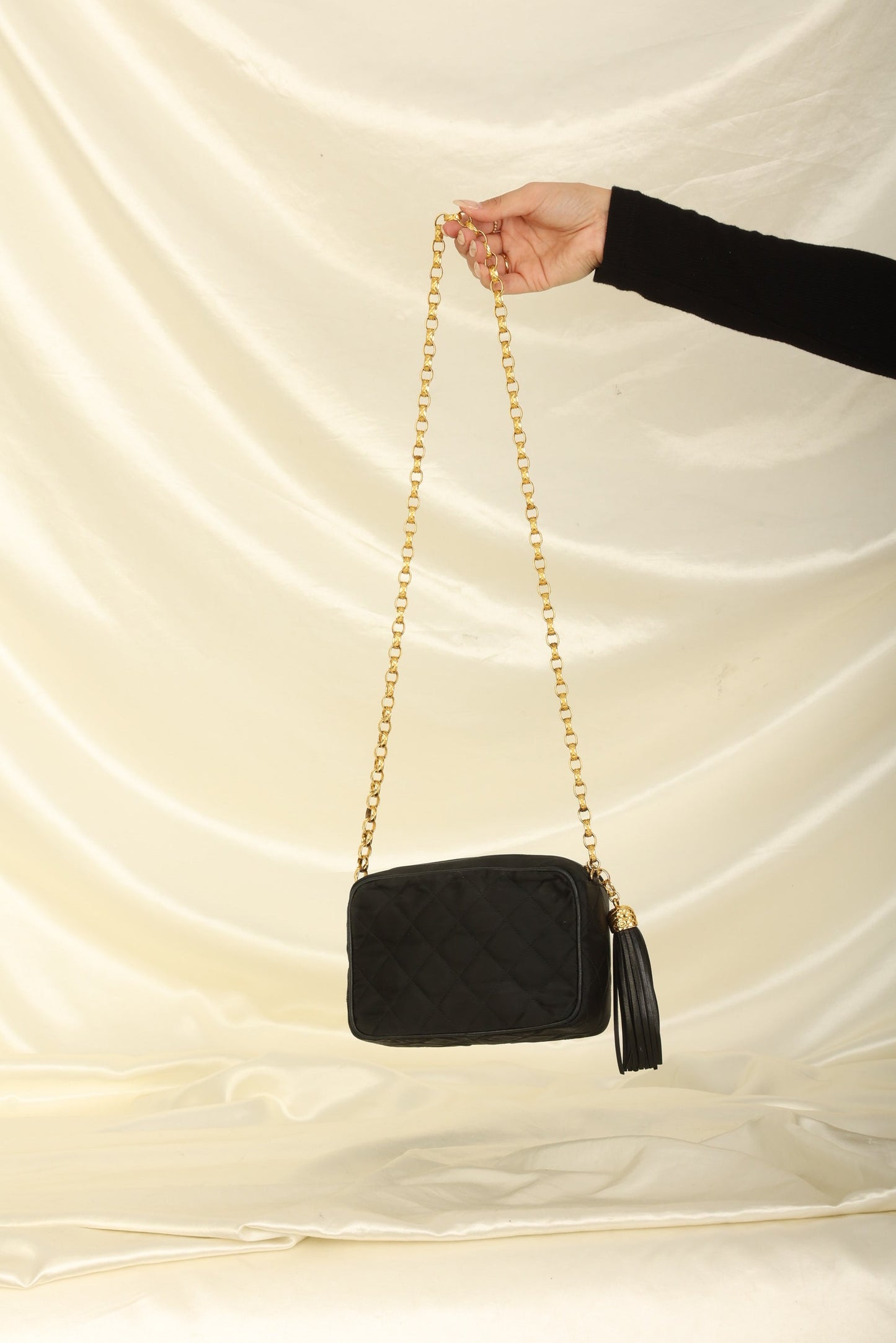 Chanel Satin Bijoux Mini Camera Bag