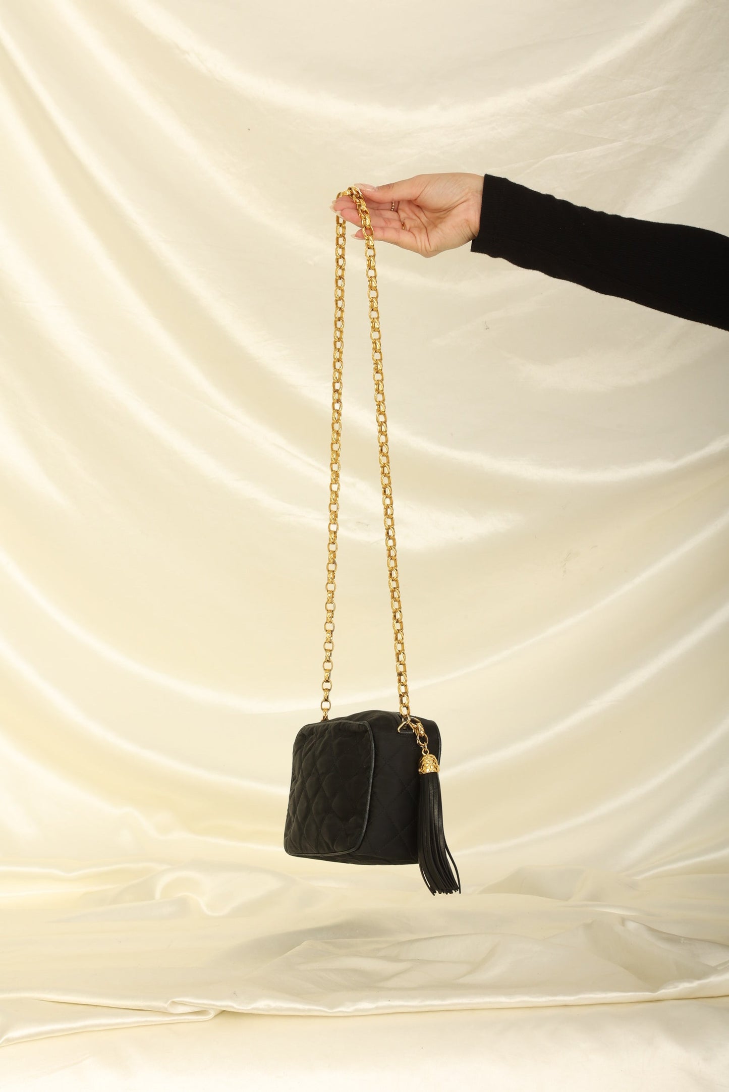 Chanel Satin Bijoux Mini Camera Bag