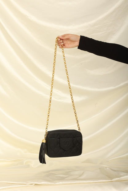 Chanel Satin Bijoux Mini Camera Bag